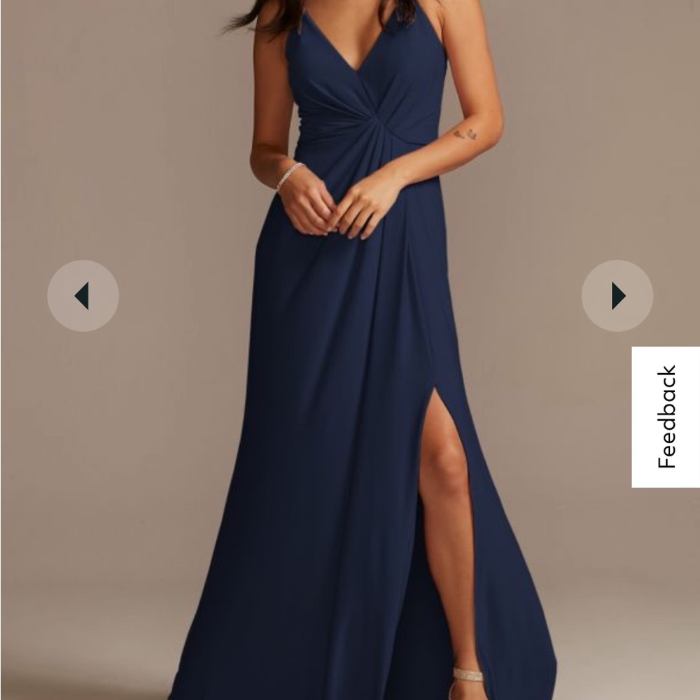 Navy Blue bridesmaid dress